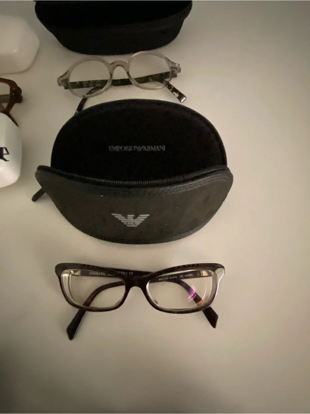 Huge Eyeglasses Lot Tory Burch Burberry Coach Hard Cases
